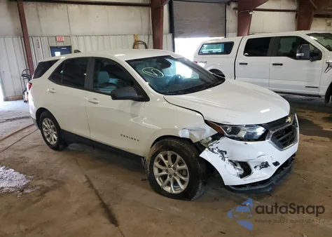 2020 Chevrolet Equinox Ls из США, поврежденный, VIN 3GNAXHEV1LS508663